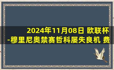 2024年11月08日 欧联杯-穆里尼奥禁赛哲科屡失良机 费内巴切1-3不敌阿尔克马尔